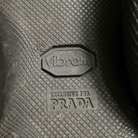 Vintage Prada Vibram Gray Ankle Boots - Picture 8 of 8